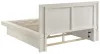CoasterEssence 202990Q-S6P Jessica - 6 Piece Queen LED Bedroom Set - Cream White