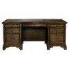 CoasterElevations 881281 Hartshill - 7-Drawer Executive Desk - Burnished Oak