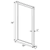 CoasterEveryday 901813 Barnett - Full Length Floor Or Wall Mirror - Silver