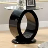Furniture of America CM4825BK-E Lodia - End Table - Black