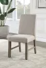 Furniture of America CM3251GY-SC-2PK San Antonio - Side Chair (Set of 2)