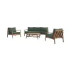 New Classic 60-G5587G-4S New Classic 60-G5587G-4S Ashton - 4 Piece Outdoor Set (Sofa & 2 Chairs & Coffee Table) - Moss