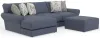 Jackson Furniture Industries 4052/75/73/12-23 Jackson Furniture Industries 4052/75/73/12-23 Cape May - 2 Piece Sofa Chaise With Comfort Coil Seating, 41