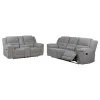 Coaster Fine Furniture 602551-S2 Gilson - 2 Piece Chenille Upholstered Sofa Set - Gray