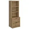 Coaster Fine Furniture 802693-S3 Westpark - 3 Piece Wall Unit Bookcase Set With USB - Mango