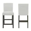 New Classic D422-22-STN Carissa - Counter Chair (Set of 2) - Stone