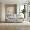 Liberty Furniture 7026GR-23P Chase - Loveseat With Console P3 & ZG - Oslo Gray