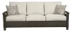 Ashley Furniture P750-838 Paradise Trail - Sofa with Cushion - Medium Brown