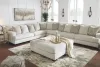 Ashley Furniture 1960408 Rawcliffe - Oversized Accent Ottoman - Parchment
