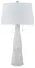 Ashley Furniture L429064 Laurellen - Alabaster Table Lamp - White