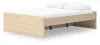 Ashley Furniture EB9632B9 Ashley Furniture EB9632B9 Onita - Queen Platform Bed With 1 Side Storage - Natural