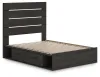 Ashley Furniture PCB2108B15 Hollivern - Full Panel Storage Bed - Dark Gray