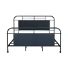 Liberty Furniture 179-BR15HFR-N Liberty Furniture 179-BR15HFR-N Vintage Series - King Metal Bed - Navy