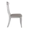 Liberty Furniture 303W-C3001S Ocean Isle - Upholstered X Back Side Chair - Antique White
