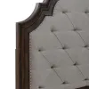 Liberty Furniture 297-BR13HU Liberty Furniture 297-BR13HU Paradise Valley - Queen Upholstered Arched Panel Headboard - Saddle Brown