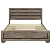 CoasterEveryday 204190KE Kauffman - Wood Eastern King Storage Panel Bed - Washed Taupe