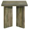 Coaster Fine Furniture 708497 Andando - Square Solid Wood End Table - Mango Brown