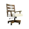 Intercon CL-CH-2105C-WCT-RTA Colonial Oak - Game Chair - Weathered Chestnut