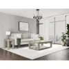 Riverside Furniture 91903 Wilde - Rectangular Glass Top Coffee Table - Light Brown