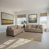 Intercon SY-CH-DXT52-TAU-C Dexter - Double Chair With 2 Pillows - Taupe