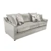 New Classic U1270-30-LGR New Classic U1270-30-LGR Sylvie - Sofa With 4 Accent Pillows - Lush Silver Gray