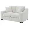Coaster Fine Furniture 552092 Ashlyn - Fabric Upholstered Track Arm Loveseat - Sand