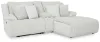 Ashley Furniture 92706S4 Ashley Furniture 92706S4 Top Tier - 3-Piece Reclining Sectional Sofa With Raf Chaise - Alloy