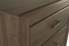 Ashley Furniture B251/31/36/46/67/64/98 Juararo - 6 Pc. - Dresser, Mirror, Chest, Queen Poster Bed - Dark Brown