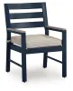 Ashley Furniture PCP587-601A East Beach - Arm Chair With Cushion (Set of 2) - Blue