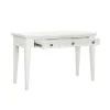Samuel Lawrence Furniture S920-454 Savannah - 3-Drawer Desk - White Finish - White