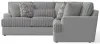 Jackson Furniture Industries 3480/62/42-18 Jackson Furniture Industries 3480/62/42-18 Titan - 2 Piece Sectional With Comfort Coil Seating And 8 Accent Pillows Included - Moonstruck