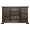 Liberty Furniture 361-BR31 Big Valley - 2 Door 6 Drawer Dresser - Brownstone