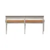 Liberty Furniture 652-C9000B Farmhouse Reimagined - Bench - Antique White / Chestnut Tops