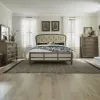 Liberty Furniture 615-BR-QSHDMC Liberty Furniture 615-BR-QSHDMC Americana Farmhouse - 4 Piece Bedroom Set (Queen Shelter Bed, Dresser & Mirror, Chest) - Dusty Taupe