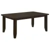 CoasterEveryday 102721-S5 Dalila - 5 Piece Rectangular Dining Table Set - Cappuccino