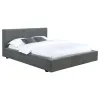 CoasterEssence 316020KW Gregory - California King Upholstered Platform Bed - Graphite