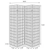 CoasterEveryday 4624 Roberto - 4-Panel Room Divider Folding Shoji Screen - Black