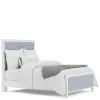 Riverside Furniture 30798-30797-30779 Riverside Furniture 30798-30797-30779 Rosalie - Full Upholstered Bed - Blue / White