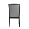New Classic D1434-20 Skyline - Dining Side Chair (Set of 2) - Onyx