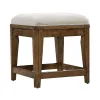 Liberty Furniture 930-OT9001 Carolina Park - Upholstered Console Stool - Amber Brown