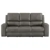 Coaster Fine Furniture 603431PPP Brickston - Triple Power Reclining Sofa - Charcoal