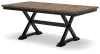 Ashley Furniture D634/35/01(2)/00 Wildenauer - 6 Pc. - Extension Table, 4 Side Chairs, Bench - Brown / Black