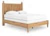 Ashley Furniture PCB1075B7 Ashley Furniture PCB1075B7 Aleaport - Queen Panel Bed - Warm Brown