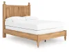 Ashley Furniture PCB1075B4 Ashley Furniture PCB1075B4 Aleaport - Full Panel Bed - Warm Brown