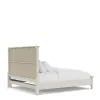 Riverside Furniture 25073-25074-25072 Carmella - Queen Panel Bed - Pebble Oak