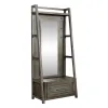 Liberty Furniture 406-OT-2PCS Modern Farmhouse - 2 Piece Hall Tree Set - Dusty Charcoal