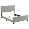 CoasterEssence 305952KE Fairfield - Upholstered Eastern King Panel Bed - Beige