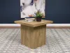 Coaster Fine Furniture 708067 Devar - Square Engineered Wood End Table - Mango Brown