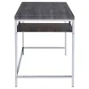 CoasterEssence 801271 Kravitz - 1-Shelf Writing Desk - Weathered Gray