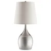 CoasterEveryday 901471 Tenya - Empire Shade Urn Table Lamp (Set of 2) - Silver